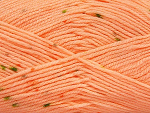Baby Lollipop Light Salmon, Green Shades