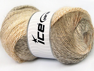 Mohair Pastel Cream, Beige, Camel