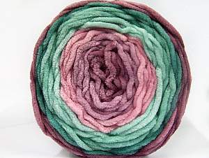 Cakes Chenille Pembe tonları Maron Yeşil Tonları