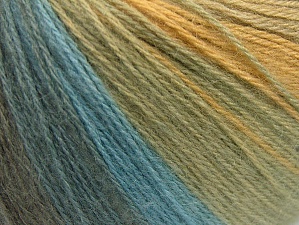 Angora Design Blue Shades, Green Shades, Light Grey, White