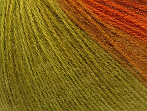 Angora Design Green Shades, Orange Shades
