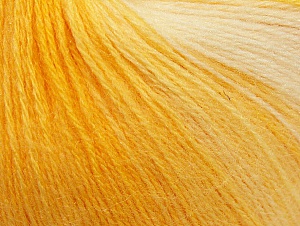 Angora Design Yellow Shades, White