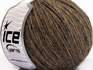 Flamme Wool Light Brown Melange