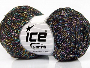 Sale Metallic Black, Pastel Rainbow