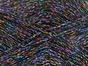 Sale Metallic Black, Pastel Rainbow
