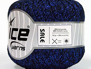 Sale Metallic Blue, Black