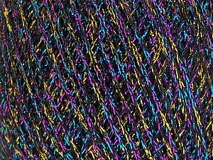 Sale Metallic Black, Turquoise, Gold, Fuchsia