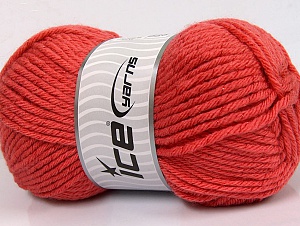Wool Bulky Glitz Salmon