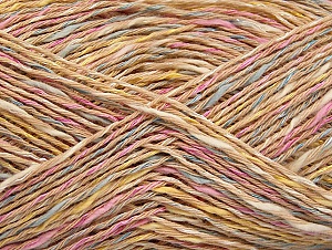 Sale Summer Dark Cream, Light Pink, Light Blue, Gold