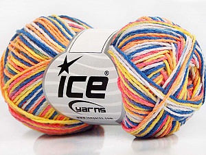 Sale Self-Striping Turuncu Altın Mavi