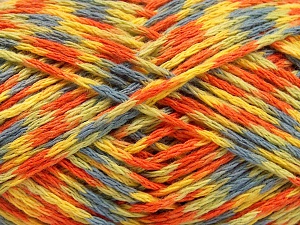 Sale Self-Striping Light Blue, Yellow, Orange, Green