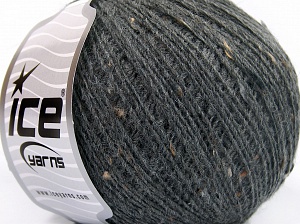 Pop Wool Tweed Koyu Gri