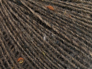 Pop Wool Tweed Kahverengi