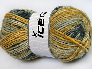 Jeans Wool Gri Tonları Altın tonları