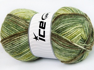 Jeans Wool Green Shades, Brown
