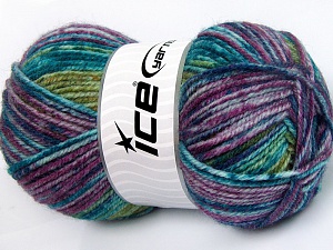 Jeans Wool Green, Turquoise, Gold, Fuchsia, Purple