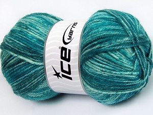 Jeans Wool Turquoise Shades