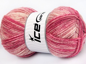 Jeans Wool Pembe tonları Krem