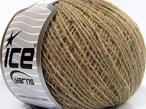 Pop Wool Tweed Koyu Deve Tüyü