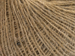 Pop Wool Tweed Koyu Deve Tüyü