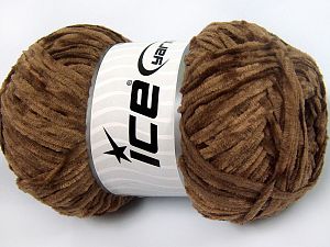 Chenille Light 100 Koyu Kahverengi