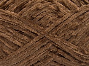 Chenille Light 100 Koyu Kahverengi