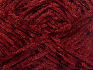 Chenille Light 100 Koyu Bordo