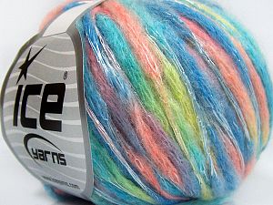 Sale Self-Striping Turquoise Shades, Light Salmon, Light Green