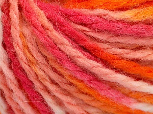 Wool Worsted Color Pembe tonları Turuncu Tonları