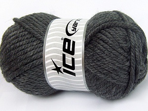 Superwash Wool Chunky Koyu Gri