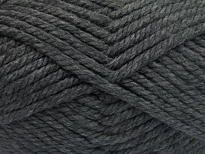 Superwash Wool Chunky Koyu Gri