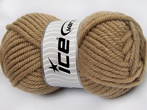 Superwash Wool Chunky Açık Kamel
