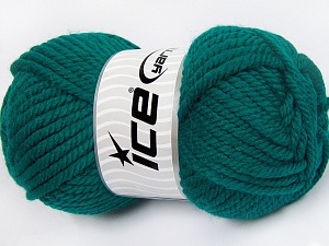 Superwash Wool Chunky Zümrüt Yeşil