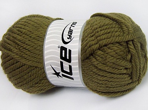 Superwash Wool Chunky Haki