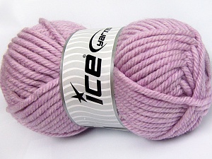Superwash Wool Chunky Açık Lila