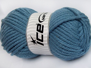 Superwash Wool Chunky Light Jeans Blue