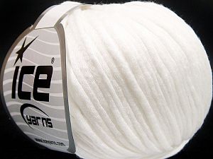 Tube Cotton Worsted White