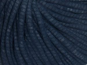 Tube Cotton Worsted Navy