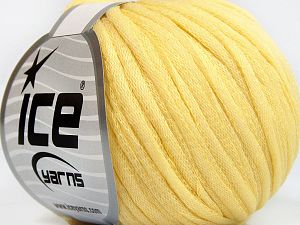 Tube Cotton Worsted Açık Sarı