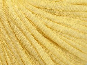Tube Cotton Worsted Açık Sarı