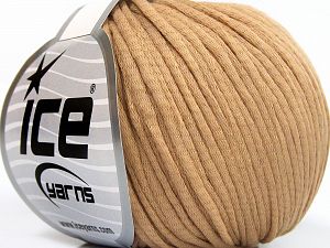 Tube Cotton Worsted Milky Brown