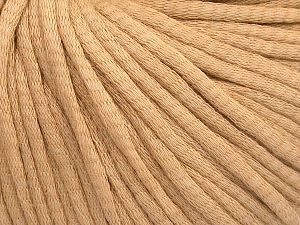 Tube Cotton Worsted Milky Brown
