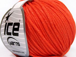 Tube Cotton Worsted Koyu Turuncu