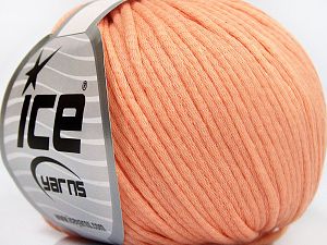Tube Cotton Worsted Light Salmon