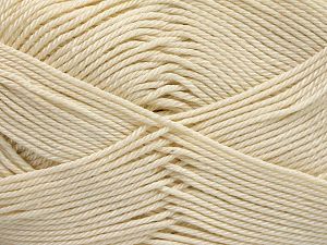 Cotton Fine Melange Krem