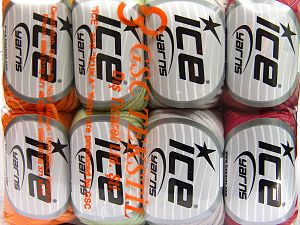 Tube Cotton Worsted Mixed Lot