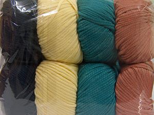 Tube Cotton Worsted Mixed Lot