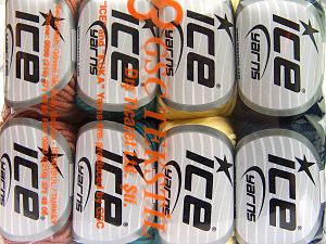 Tube Cotton Worsted Mixed Lot