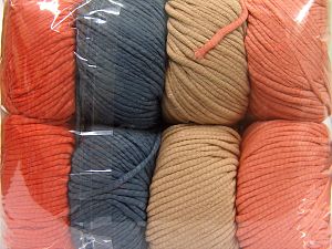 Tube Cotton Worsted Mixed Lot