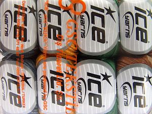 Tube Cotton Worsted Mixed Lot